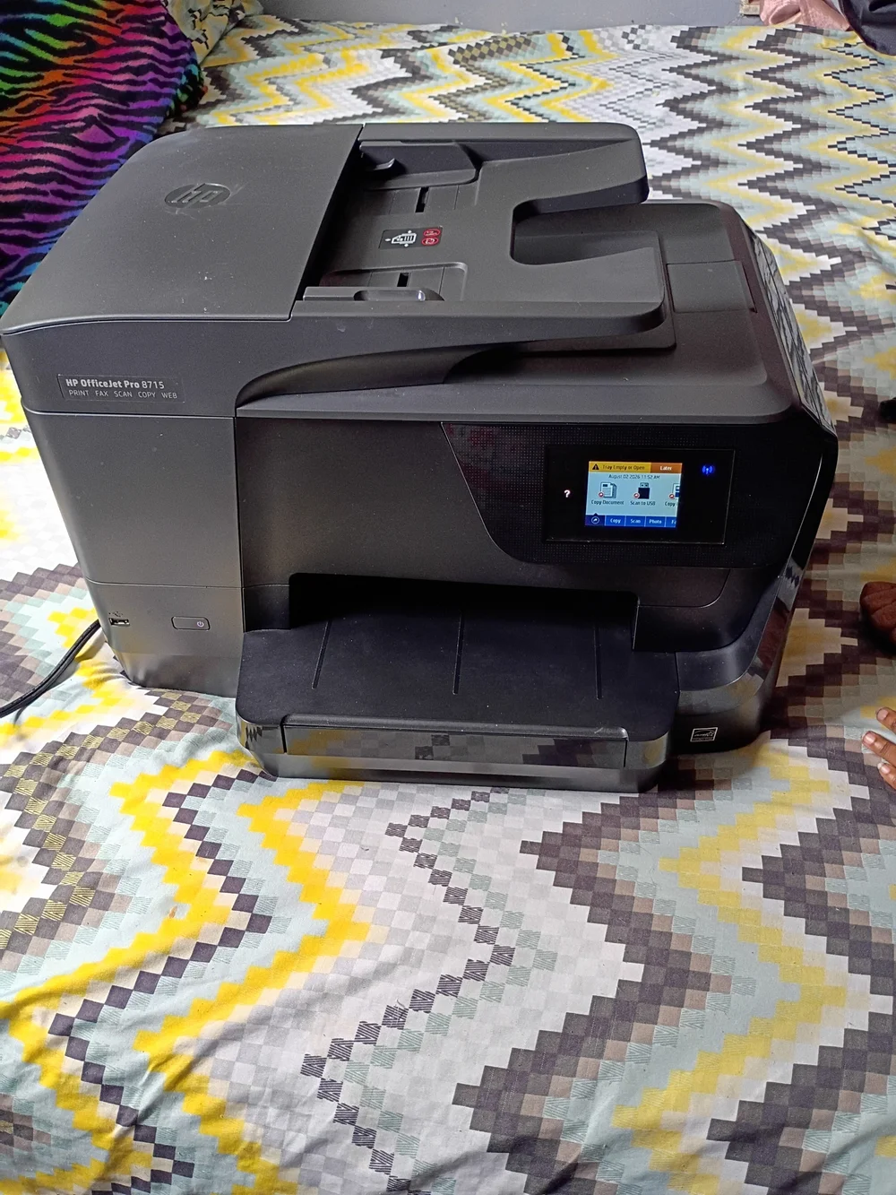 HP OfficeJet Pro All-in-One Printer - Black